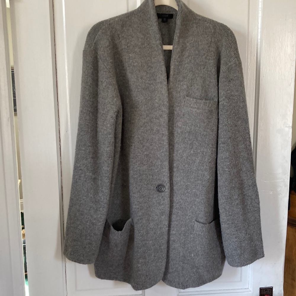 JCrew Cocoon Sweater Blazer